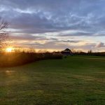 Sunset at Le Pouzatel