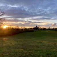 Sunset at Le Pouzatel