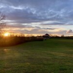 Sunset at Le Pouzatel